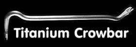 Titanium Crowbars for sale.